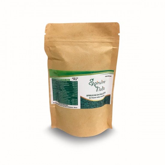 Spiruline paillettes 100 gr